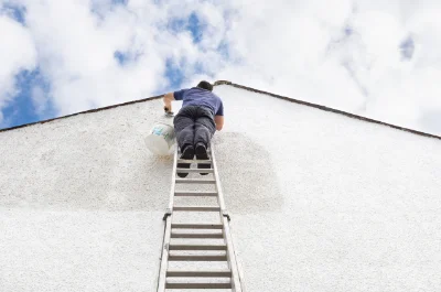 Peinture extérieure à Écouves — façades et ravalement